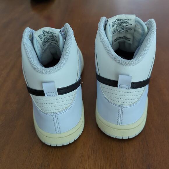 The Nike Dunk High Aluminum ‘Midnight Navy kids 11C - Picture 5 of 7